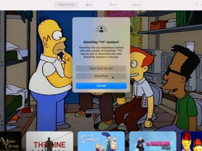 SharePlay para Mac: Cómo ver la televisión y escuchar música con amigos